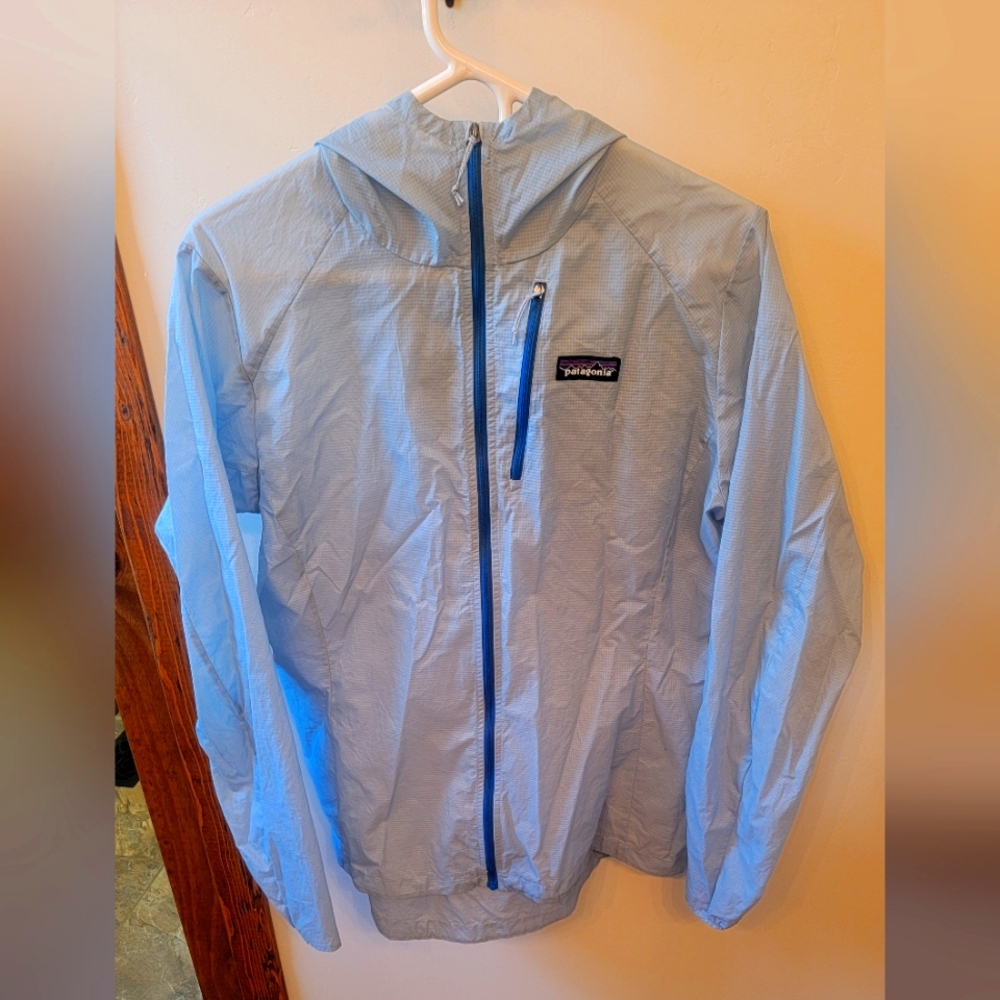 Patagonia Light Blue Zip-Up Jacket